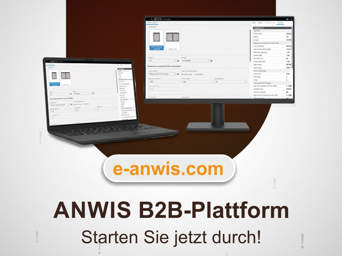 ANWIS B2B-Plattform Starten Sie jetzt durch!